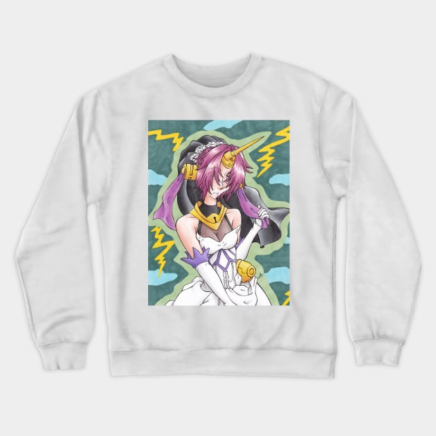 The Unsure Bride Crewneck Sweatshirt by KranberriJam